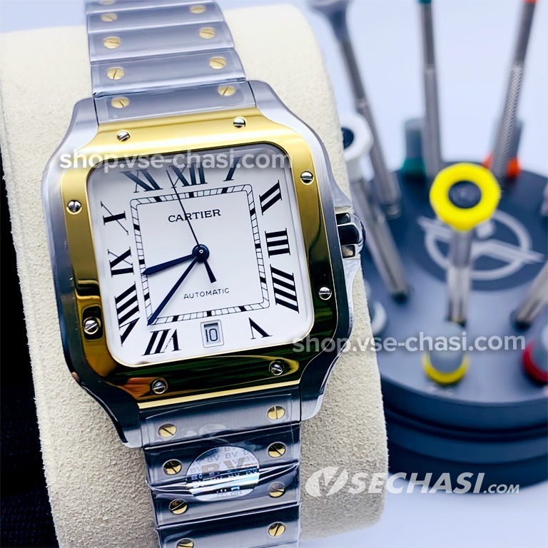 Купить часы Cartier Santos Dumont - Дубликат (15364) за 61 900 руб. - в  магазине копий часов