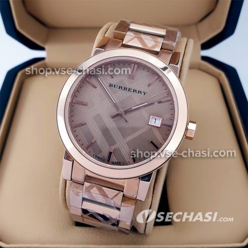 Burberry women's city watch clearance