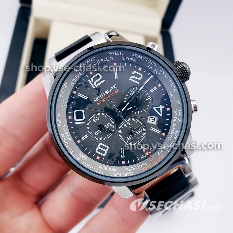 Montblanc TimeWalker World Time Hemispheres 14332 9 200