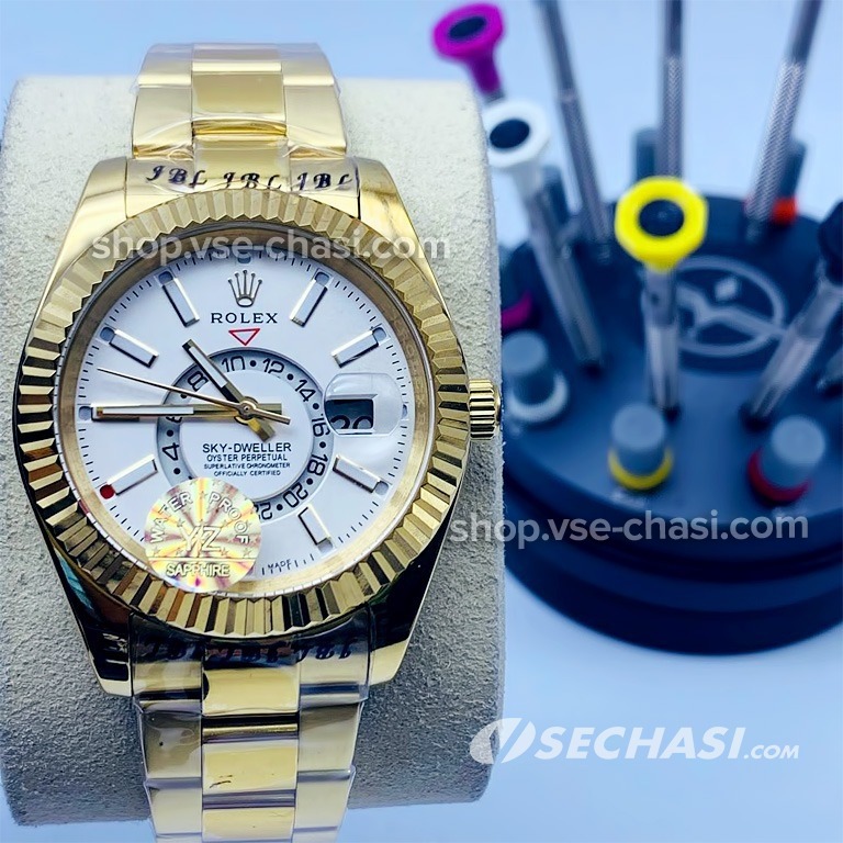 Buy rolex sky dweller steel shop